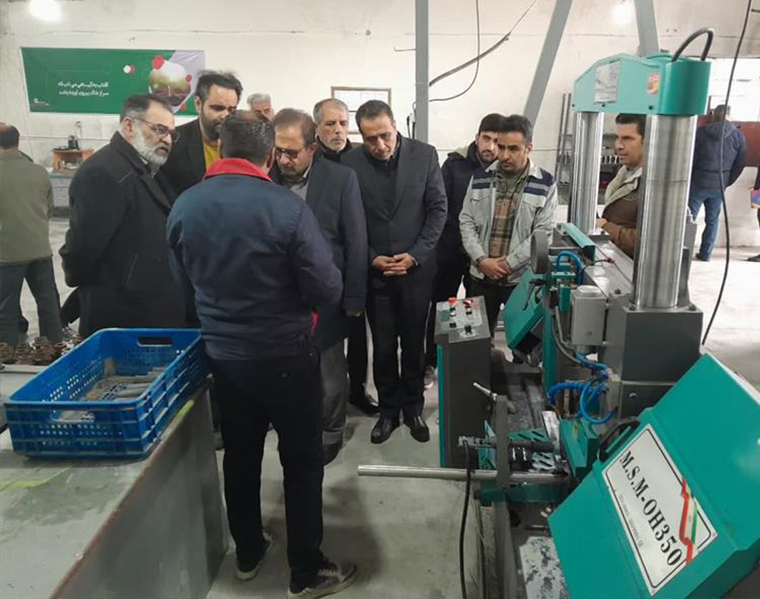 کارگاه قطعه سازی در مجتمع کارگاهی زندان نجف آباد راه اندازی و افتتاح گردید.